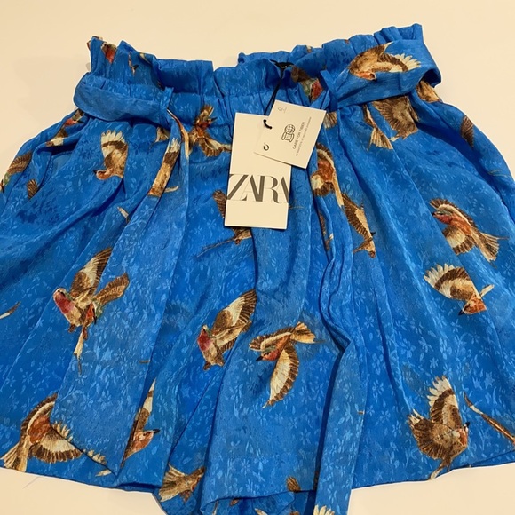 Zara  BERMUDA SHORTS SKORT HIGH WAIST S - Picture 10 of 10